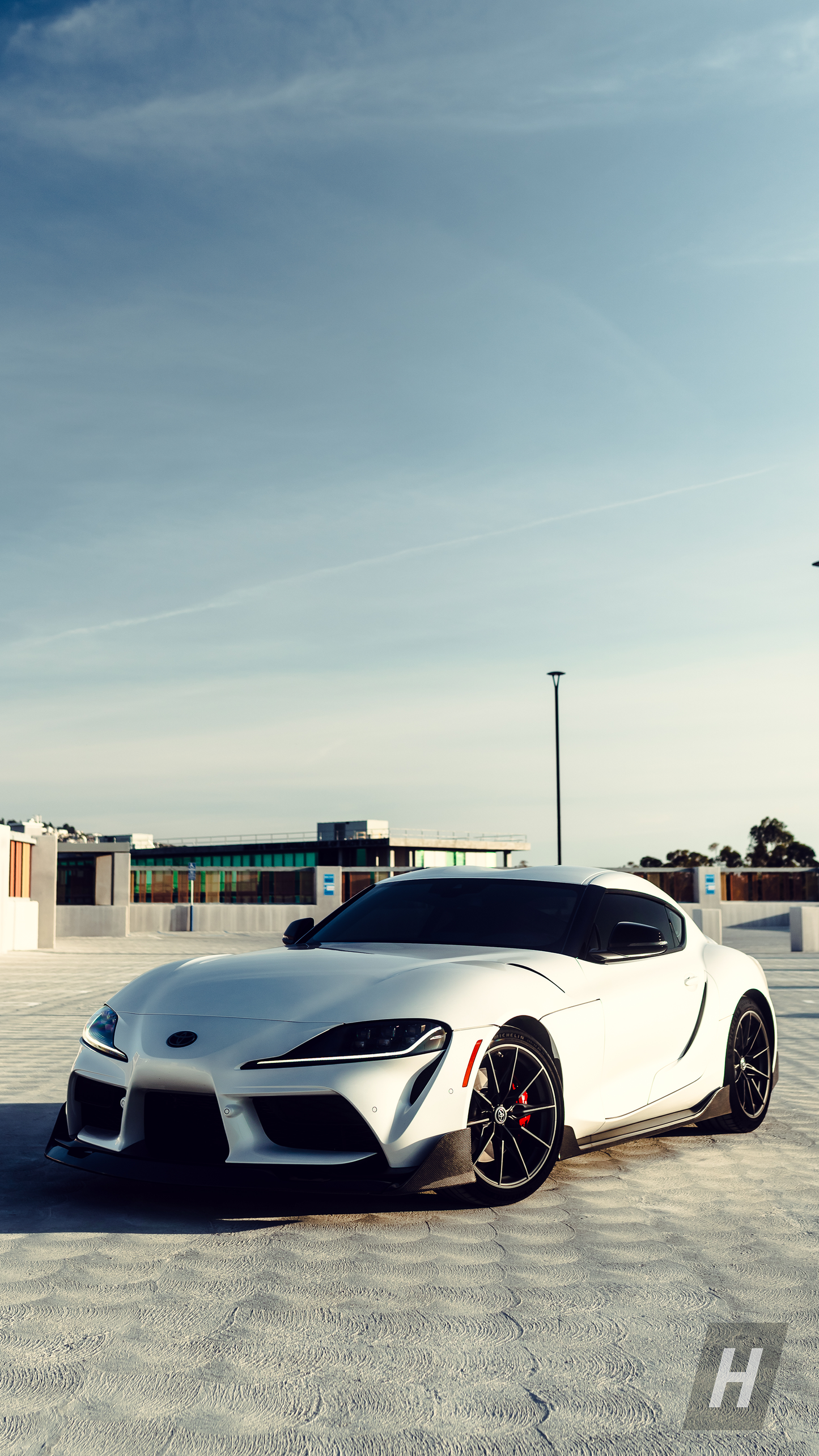 AG Style Carbon Fiber Side Skirt Extensions - A90 Supra