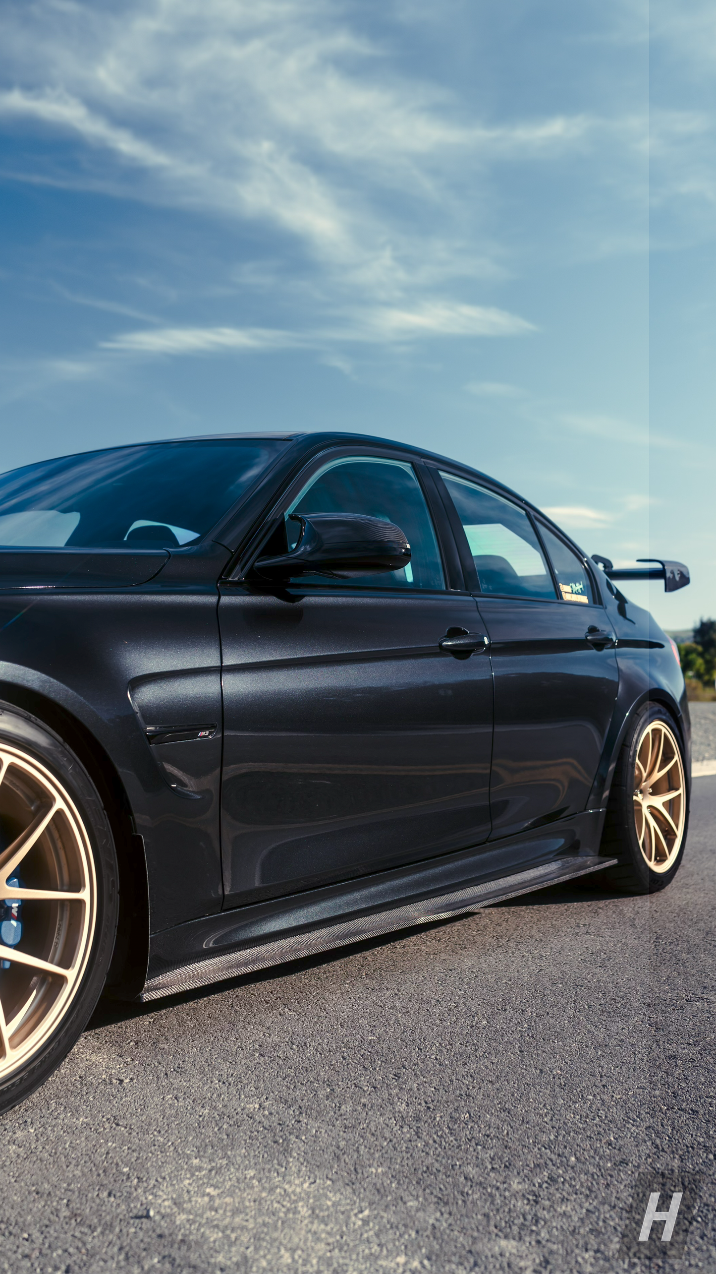 PSM Style Carbon Fiber Side Skirts - F80 M3