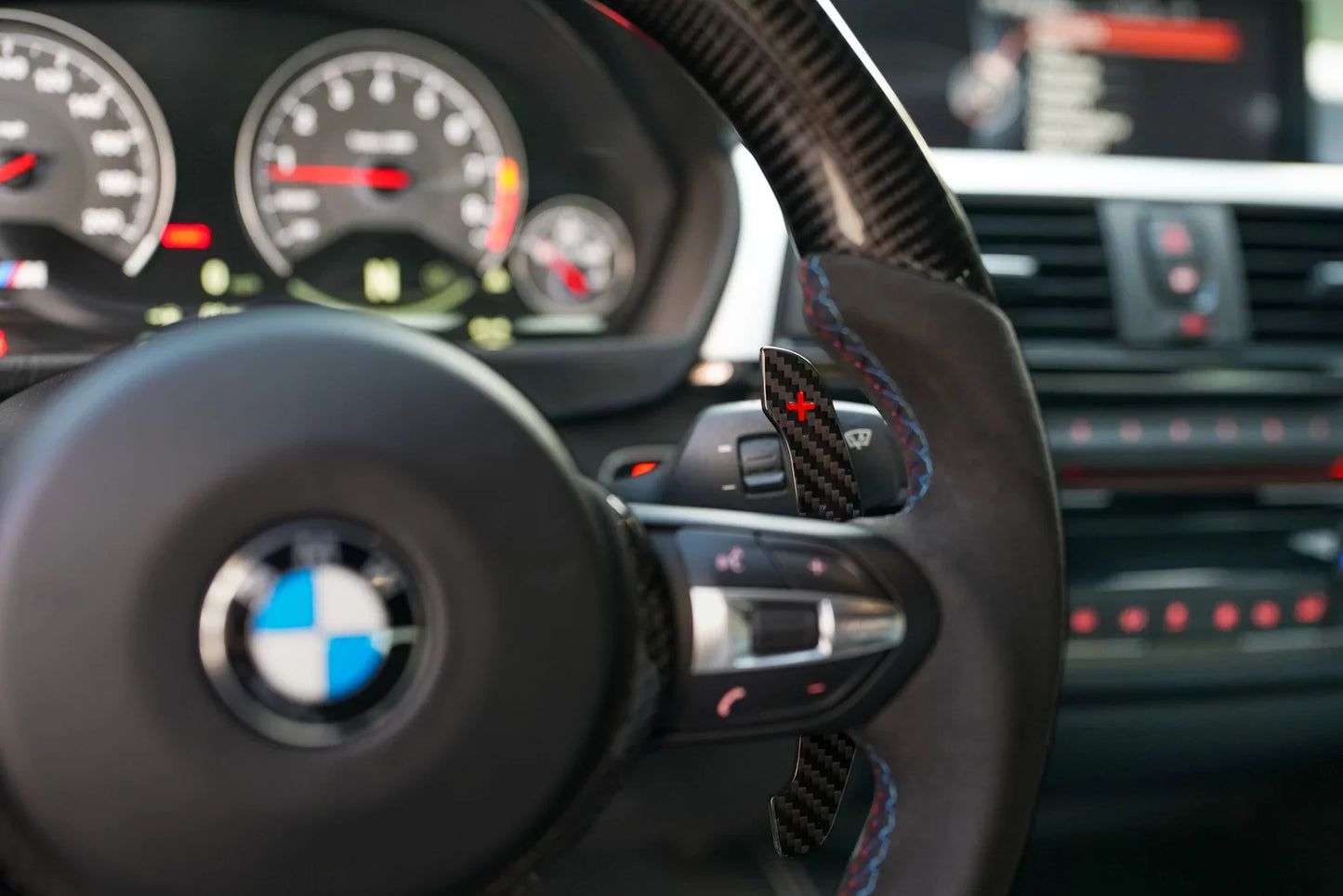 CARBONE's BMW Magnetic Carbon Fiber Paddle Shifters G/F Series V1 for M3 M4 M5 F30 F80 F82 G20 G30 G80 G82 F90