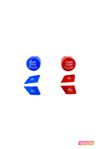 Gloss Blue M1/M2 Button Set - BMW M F-Chassis Vehicles