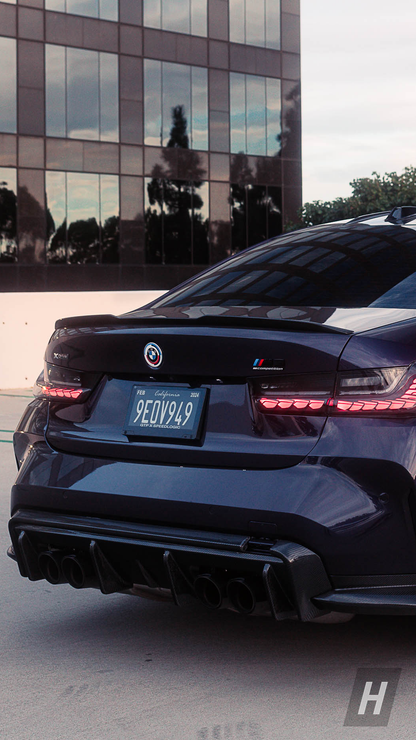 Performance V2 Carbon Fiber Trunk Lip - G20 3-Series | G80 M3