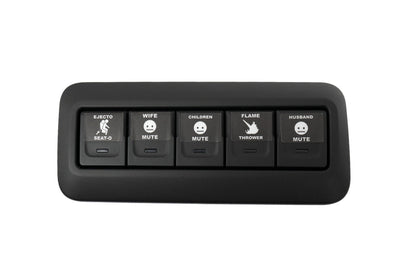 Auxiliary Switch Labels (Upfitter) - 2019+ GM and Chevy Vehicles