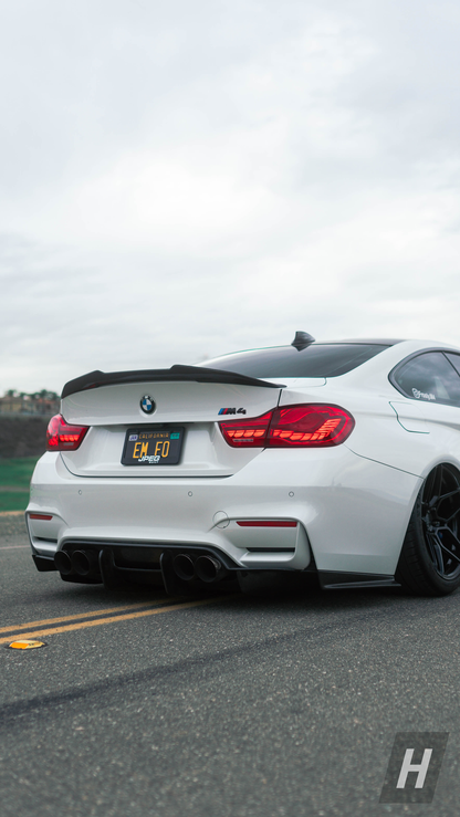 PSM Style V2 Carbon Fiber Trunk Lip / Spoiler - F82 / F83 M4