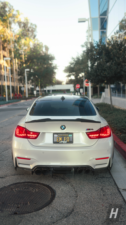 PSM Style V2 Carbon Fiber Trunk Lip / Spoiler - F82 / F83 M4