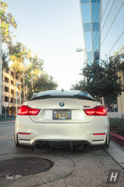 PSM Style V2 Carbon Fiber Trunk Lip / Spoiler - F82 / F83 M4