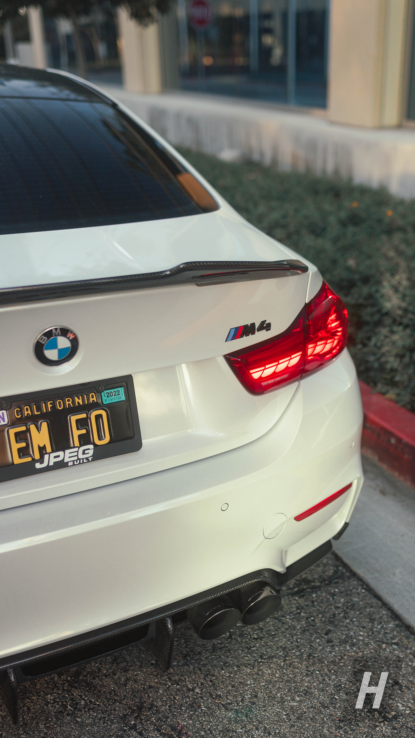 PSM Style V2 Carbon Fiber Trunk Lip / Spoiler - F82 / F83 M4