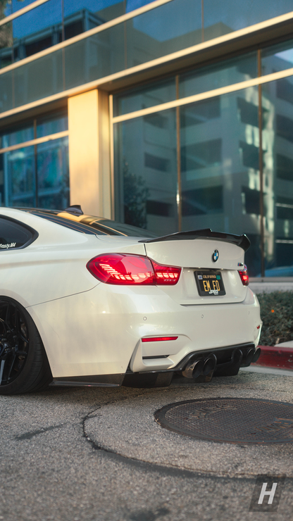 PSM Style V2 Carbon Fiber Trunk Lip / Spoiler - F82 / F83 M4