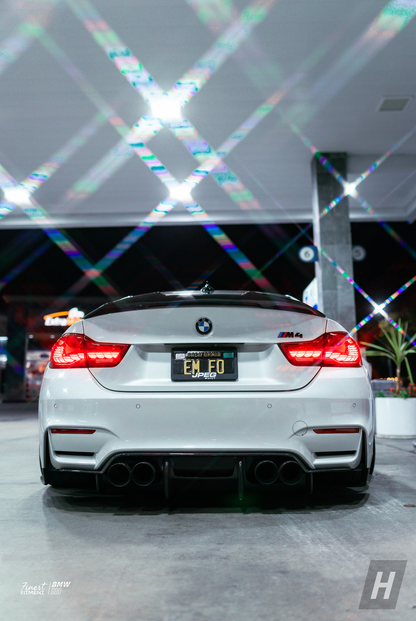 PSM Style V2 Carbon Fiber Trunk Lip / Spoiler - F82 / F83 M4