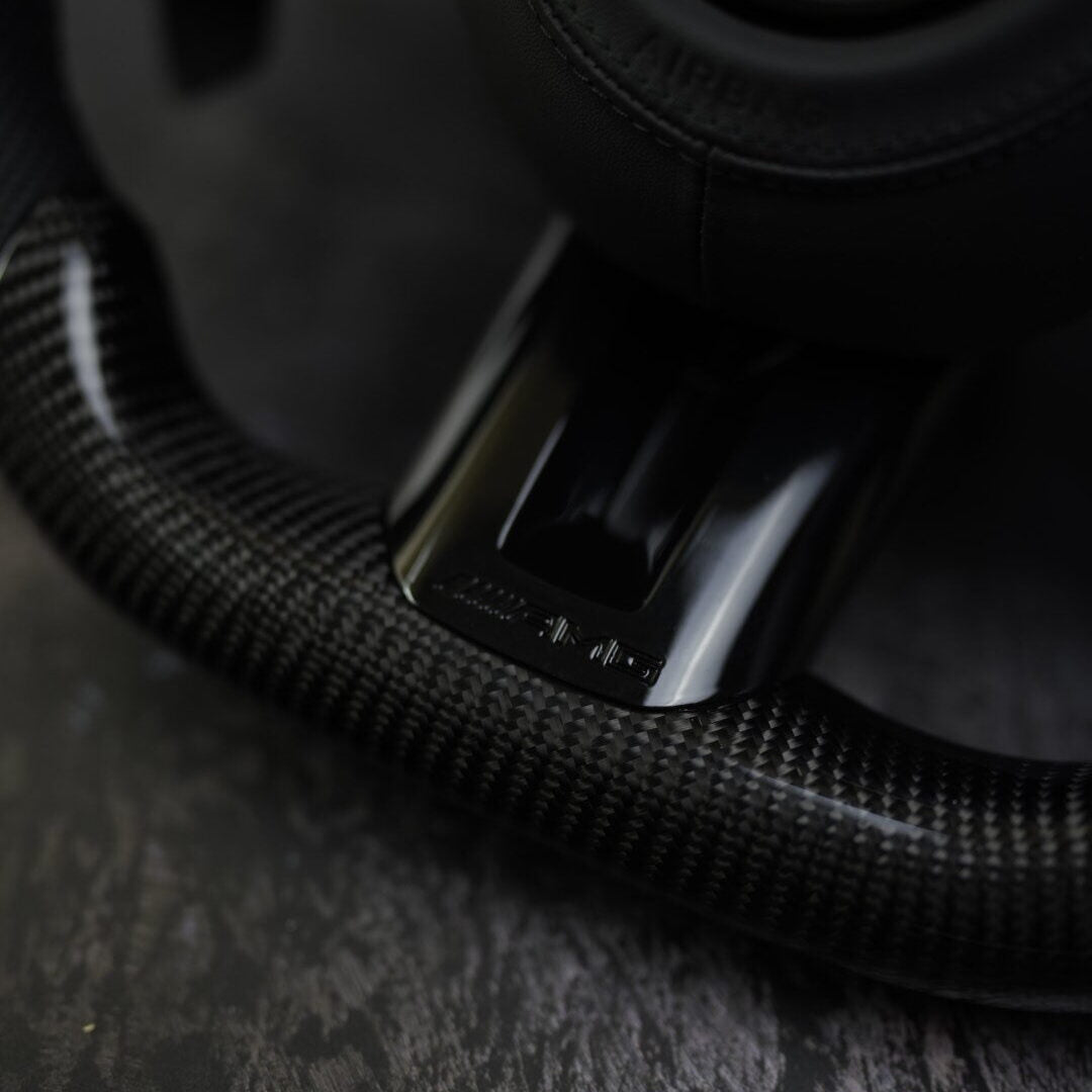 [Upgrade Conversion] Mercedes Benz 2020+ AMG Models Custom Steering Wheel by Exclusive Steering