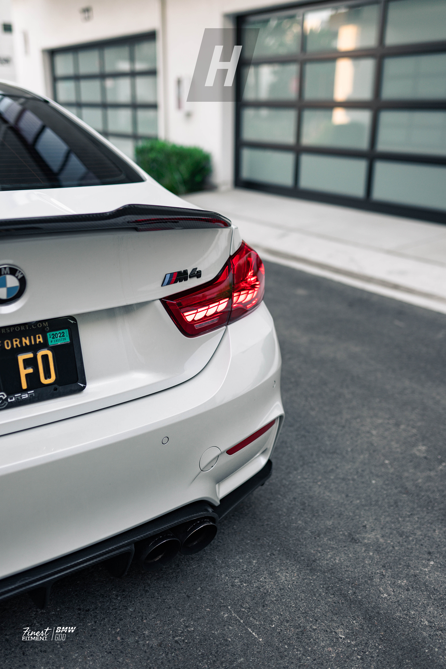 PSM Style V2 Carbon Fiber Trunk Lip / Spoiler - F82 / F83 M4