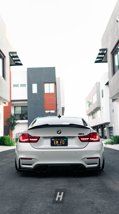PSM Style V2 Carbon Fiber Trunk Lip / Spoiler - F82 / F83 M4