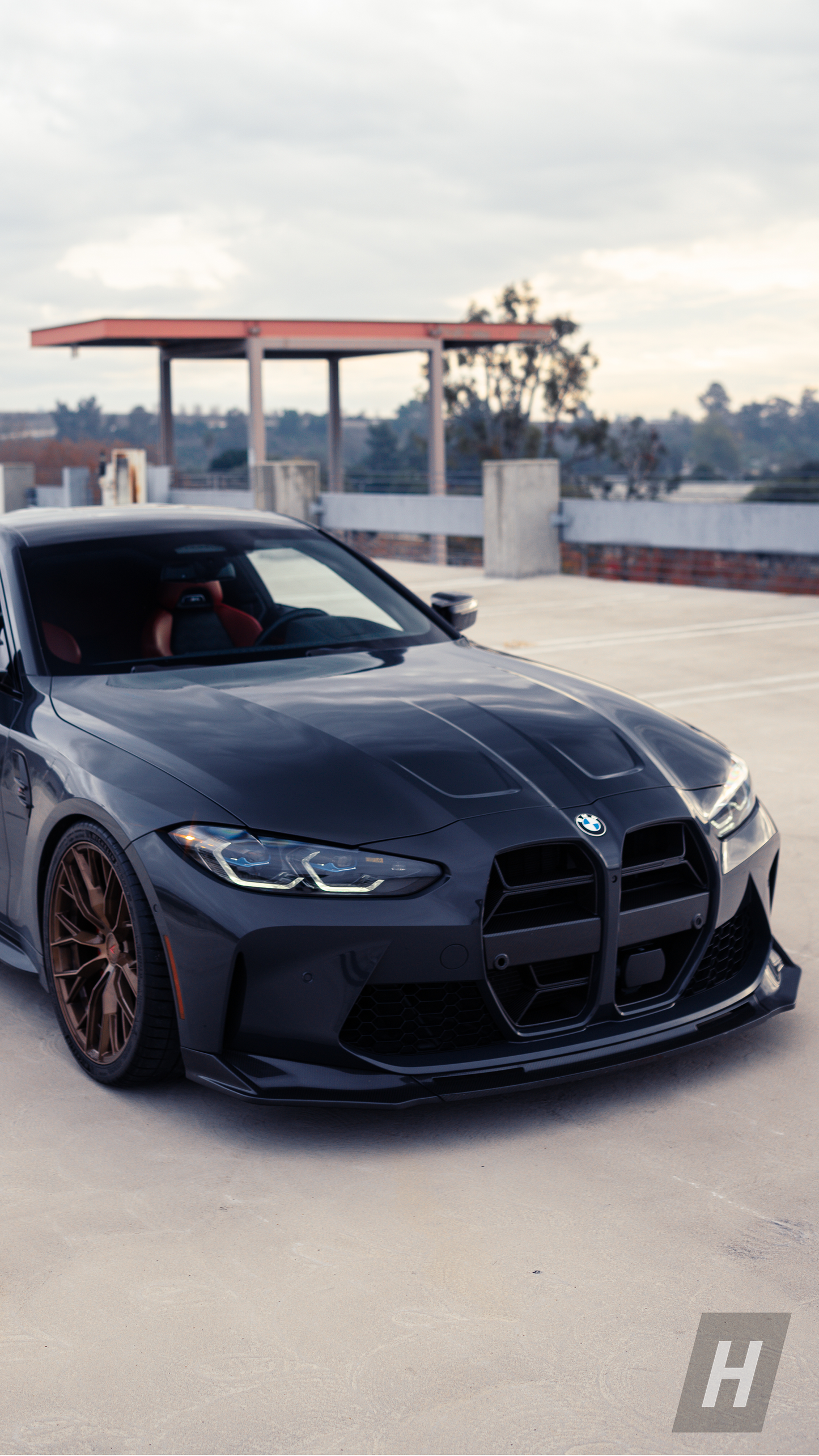 VR1 (V Style) Carbon Fiber Front Lip - G80 M3 | G82 / G83 M4