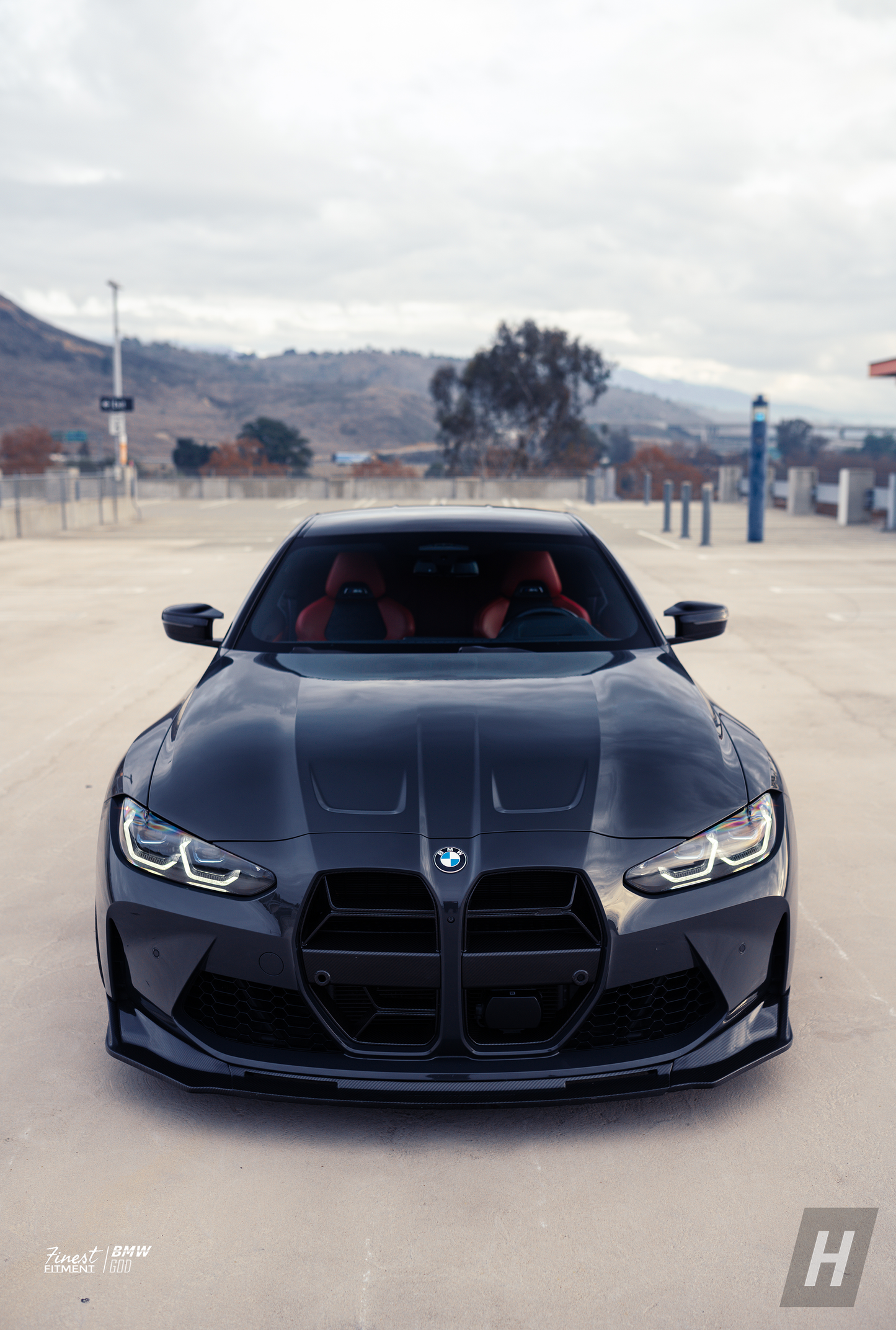 VR1 (V Style) Carbon Fiber Front Lip - G80 M3 | G82 / G83 M4