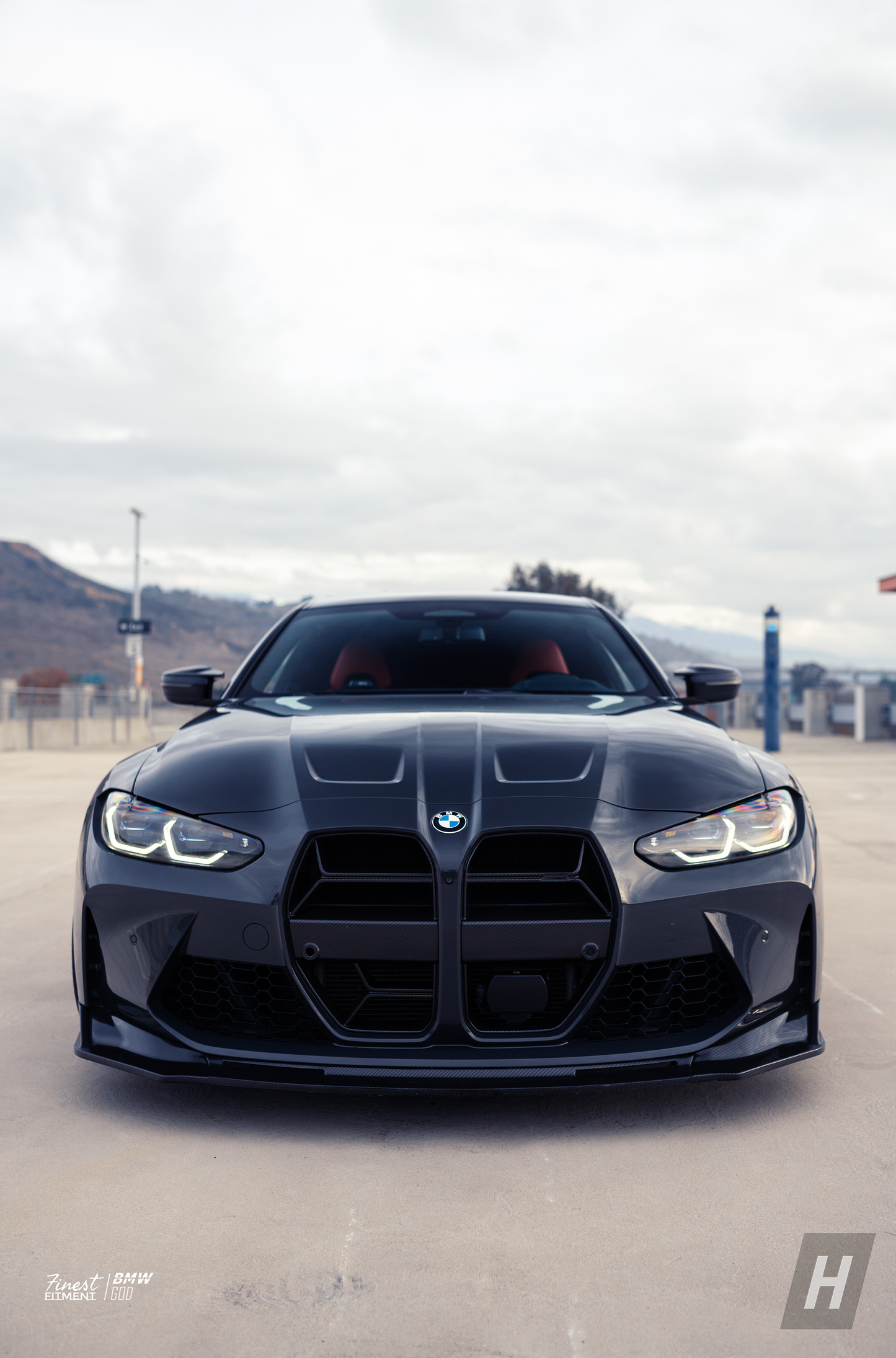 VR1 (V Style) Carbon Fiber Front Lip - G80 M3 | G82 / G83 M4