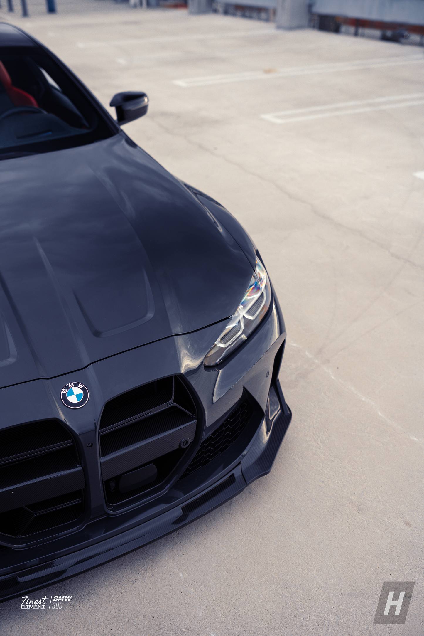 CSL Style V1 Carbon Fiber Front Grill - G80 M3 | G82 / G83 M4