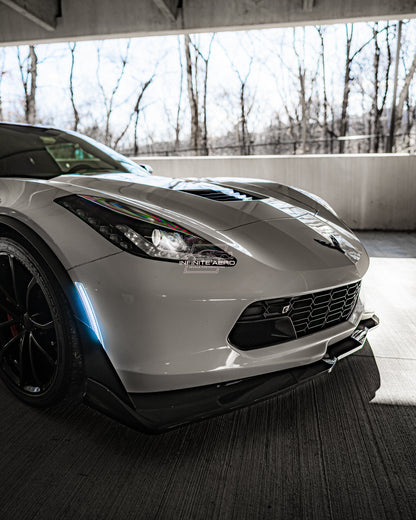 CORVETTE 14-19 FRONT/REAR RGB DYNAMIC LED SIDE MARKERS w/ REMOTE