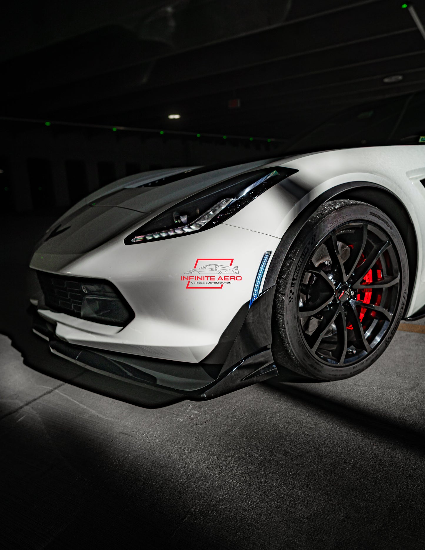 CORVETTE 14-19 FRONT/REAR RGB DYNAMIC LED SIDE MARKERS w/ REMOTE