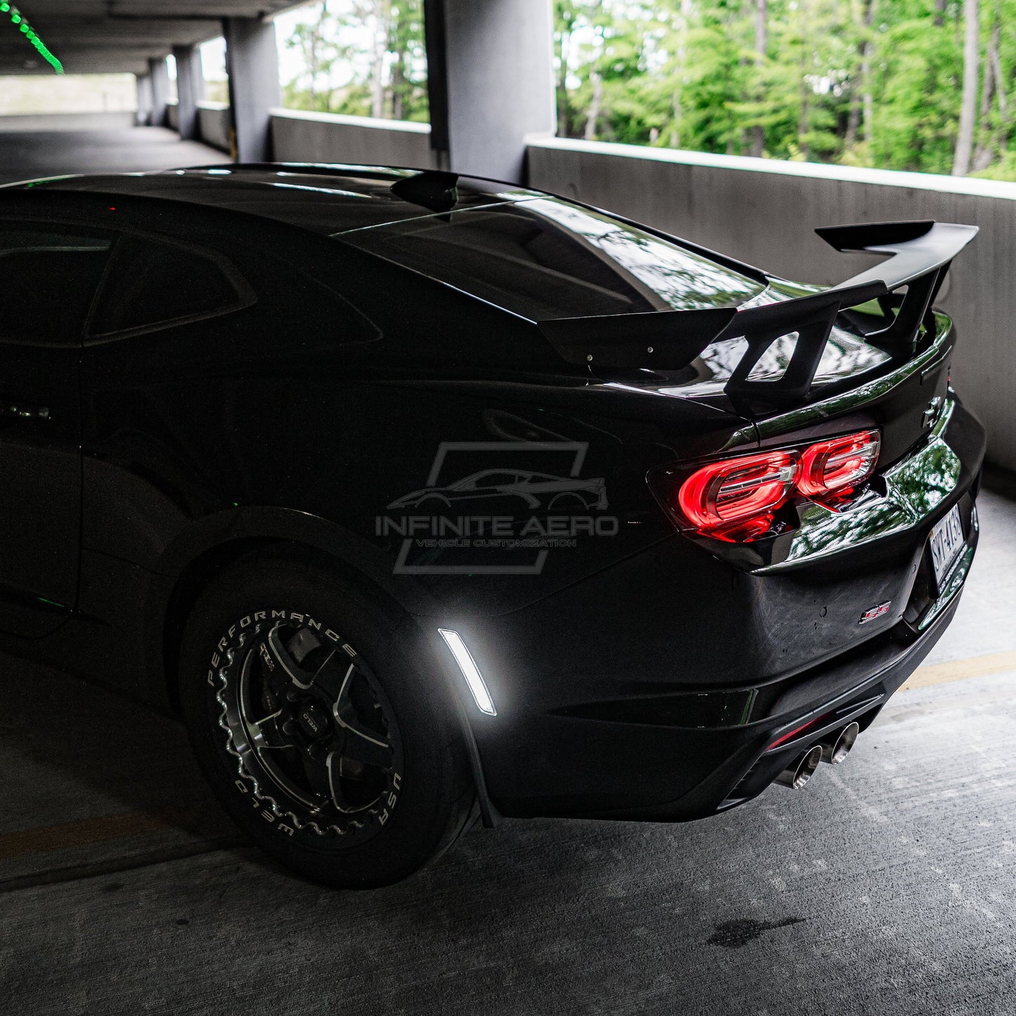 CAMARO 16-24 FRONT/REAR DYNAMIC CLEAR LED SIDE MARKERS