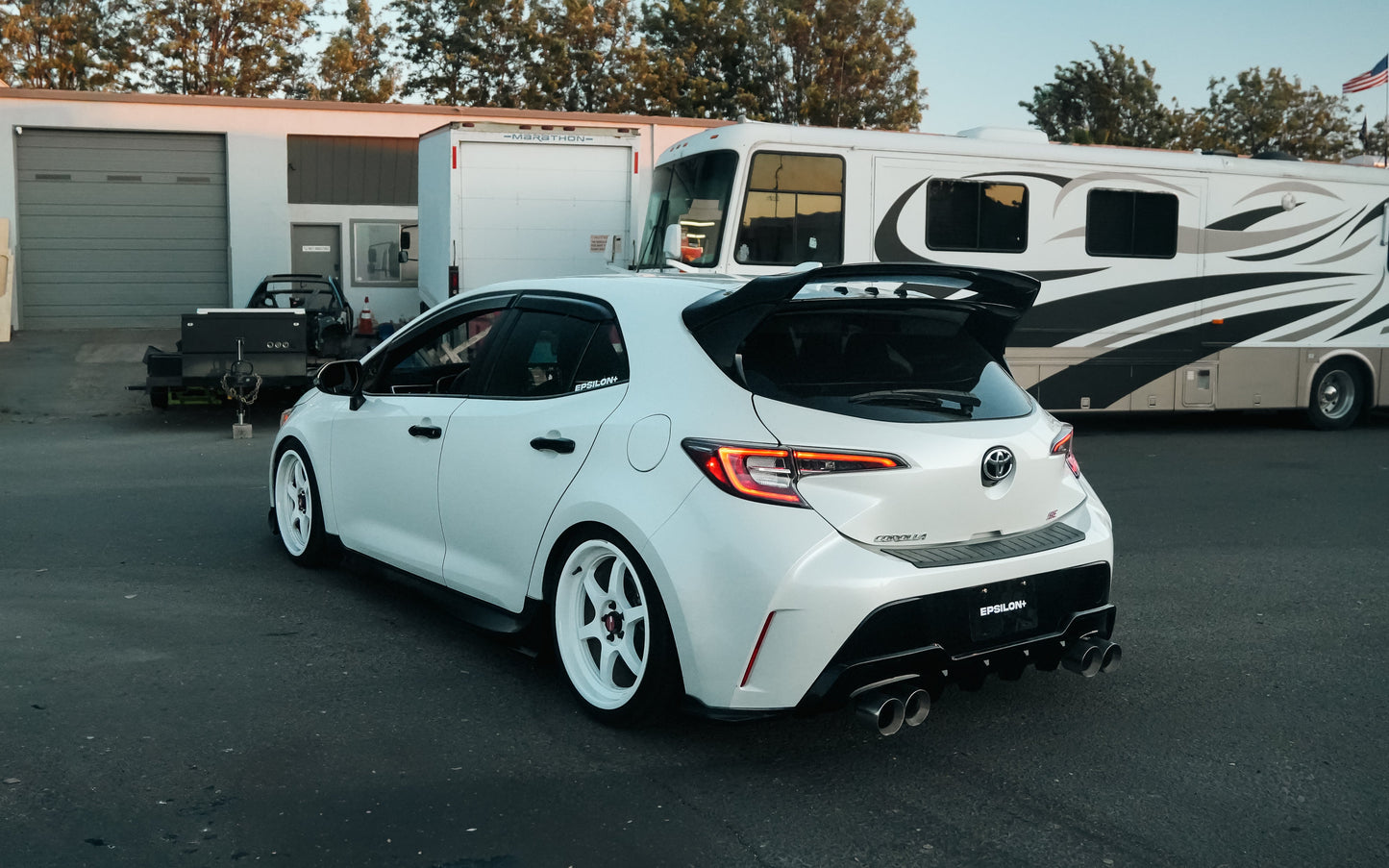 Rear Spats – Toyota Corolla Hatchback (E210, 2019-2025+)