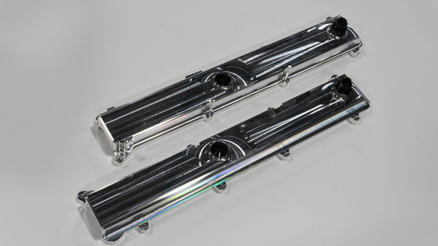 ASE Billet Low Profile 2JZ Non VVTI Valve Covers