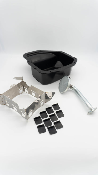 ASE Billet One Piece Deep Oil Pan 1JZ 2JZ Rear Sump