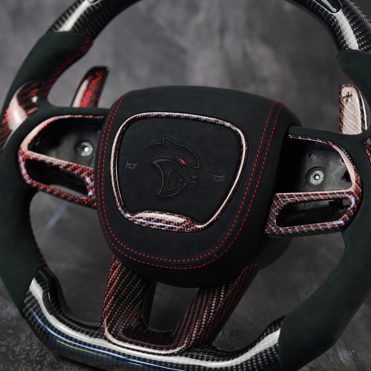 2015-2023 Dodge Charger / Challenger / Durango Custom Steering Wheel by Exclusive Steering