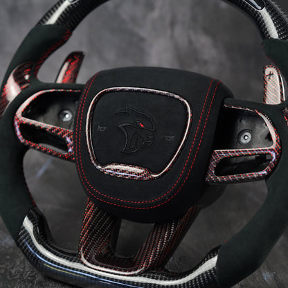2015-2023 Dodge Charger / Challenger / Durango Custom Steering Wheel by Exclusive Steering
