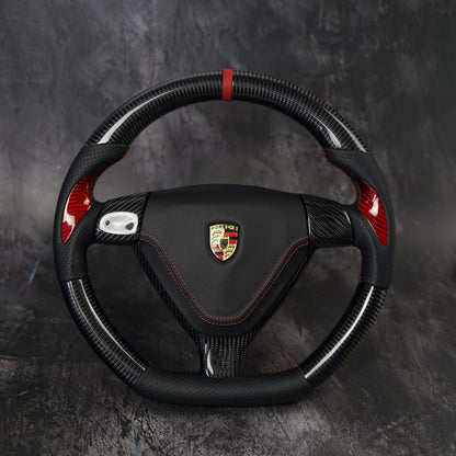 2004-2008 Porsche 911 / Boxster / Cayman  |   Custom Steering Wheel by Exclusive Steering