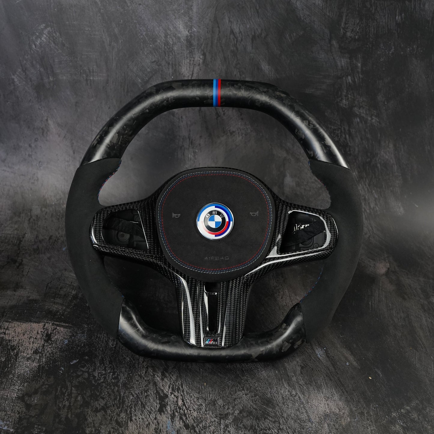 2016+ BMW 1 2 3 4 5 7 8 X3 X4 X5 X6 X7 Z4 M Sport  | F40 F44 G01 G02 G05 G06 G07 G11 G12 G15 G16 G20 G21 G22 G23 G29 G30 G32 G33  Custom Steering Wheel by Exclusive Steering