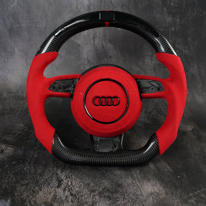 2012-2018 Audi A3 / A4 / A5 / A6 / A7 / A8 / S3 / S4 / S5 / S6 / S7 / S8 / RS7 Custom Steering Wheel by Exclusive Steering