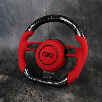 2012-2018 Audi A3 / A4 / A5 / A6 / A7 / A8 / S3 / S4 / S5 / S6 / S7 / S8 / RS7 Custom Steering Wheel by Exclusive Steering