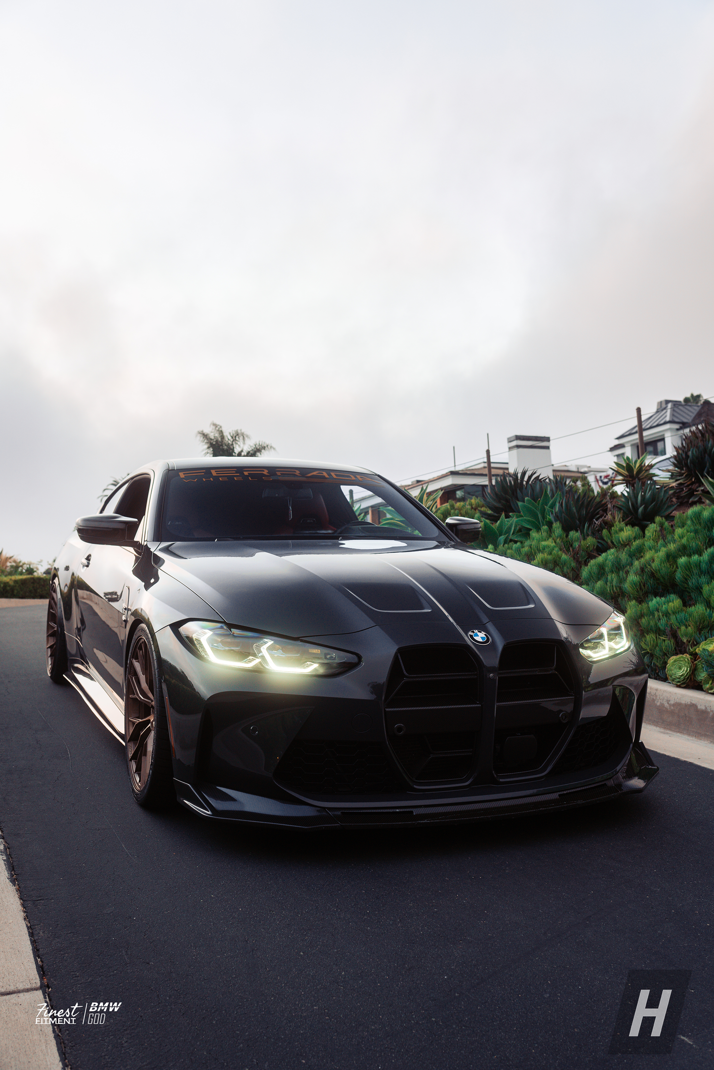VR1 (V Style) Carbon Fiber Front Lip - G80 M3 | G82 / G83 M4