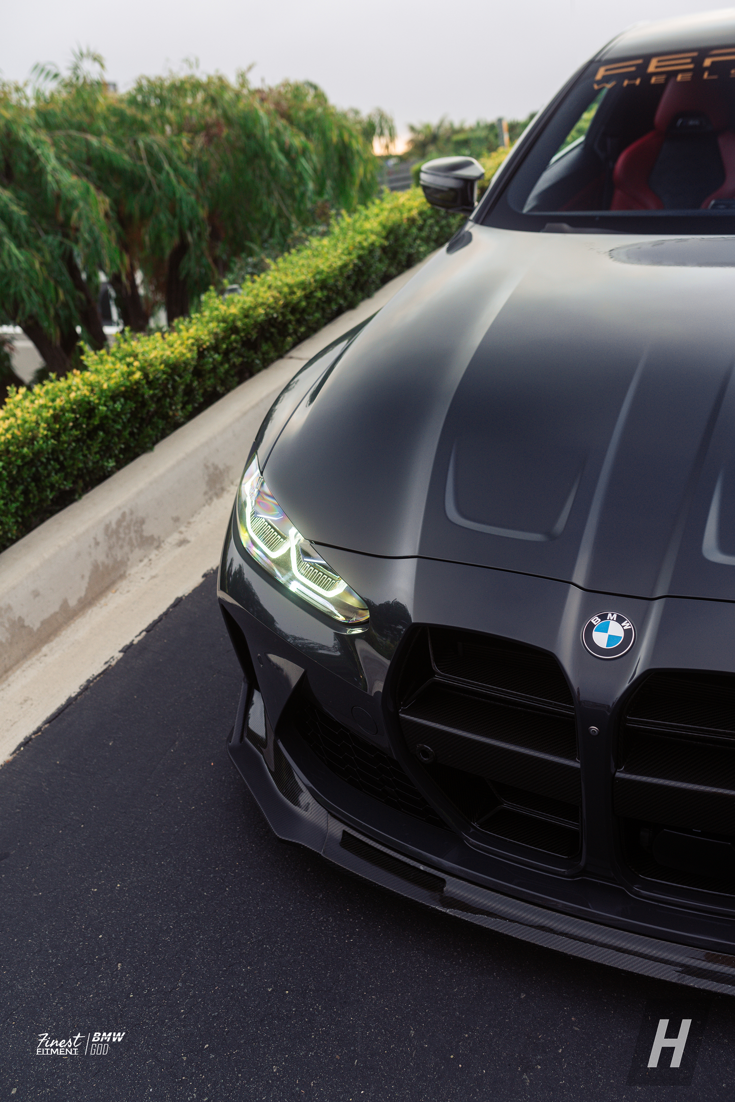 VR1 (V Style) Carbon Fiber Front Lip - G80 M3 | G82 / G83 M4