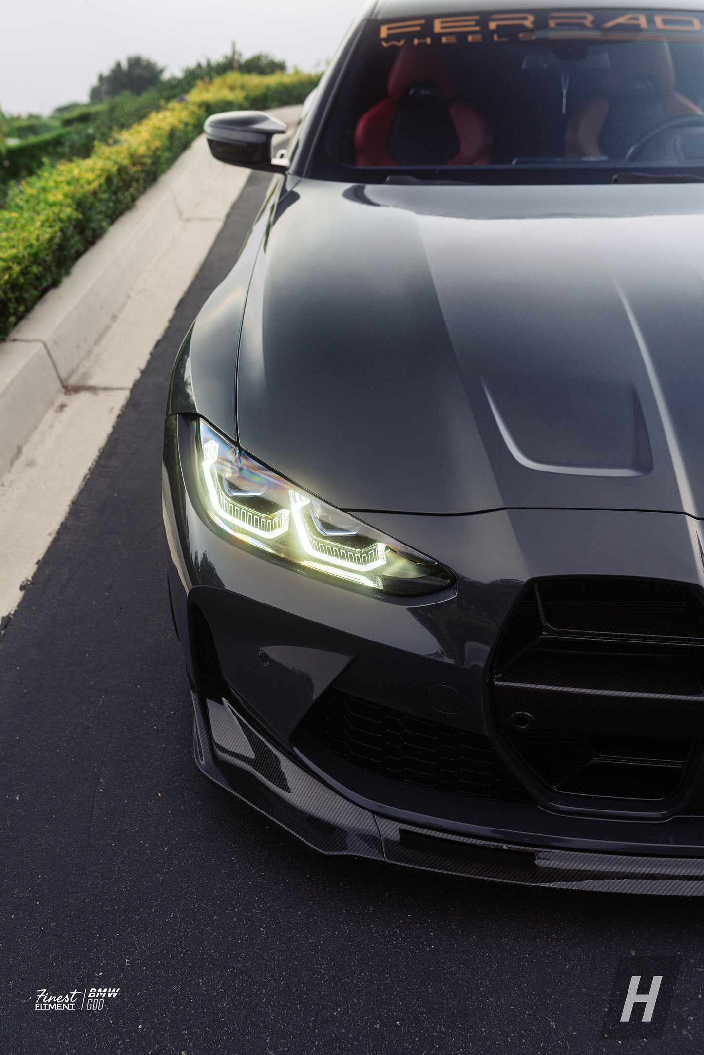 VR1 (V Style) Carbon Fiber Front Lip - G80 M3 | G82 / G83 M4