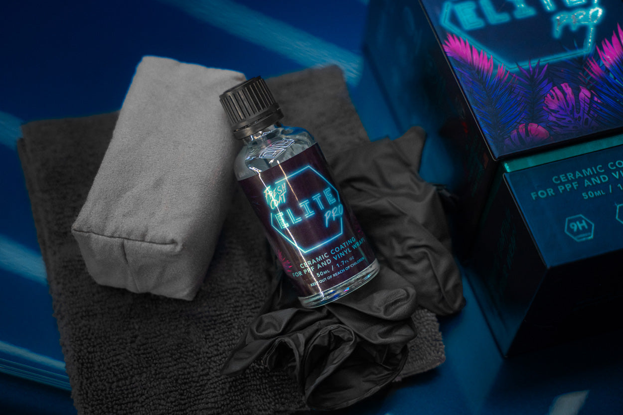 Fresh Coat Elite Pro - 8 Year Ceramic Coating Kit for PPF and Vinyl Wraps- Detailing