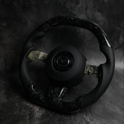 2006-2015 Mazda Miata MX-5  |  Custom Steering Wheel by Exclusive Steering