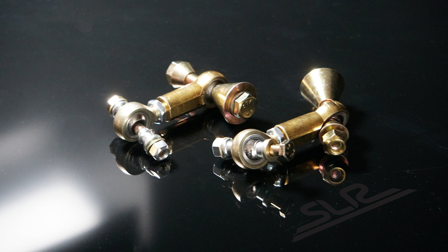 E30 M3 BMW Solid Adjustable Sway Bar End Links (Control Arm Mount)