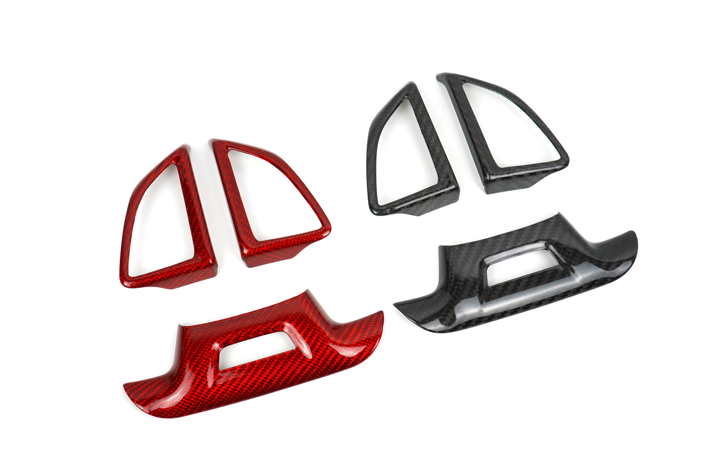 CAMARO 16-24 CARBON FIBER STEERING WHEEL TRIM COVER