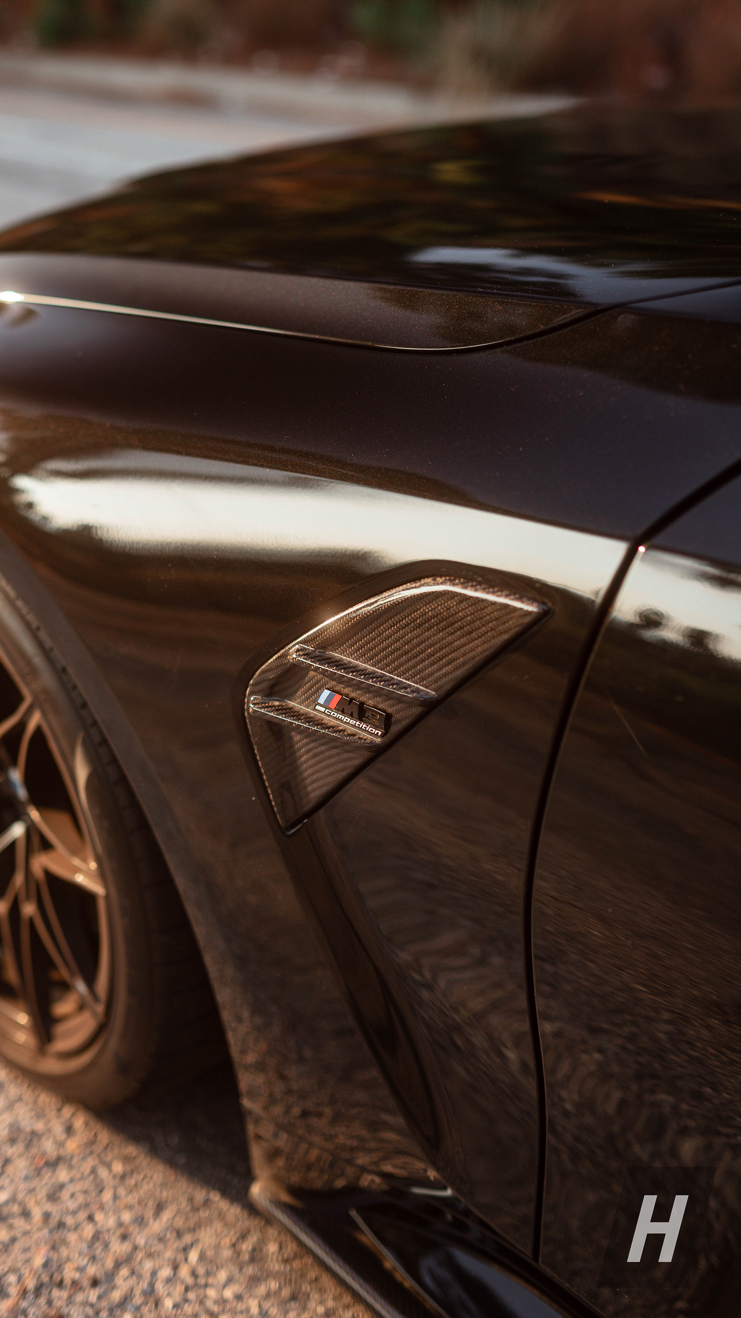 Performance V1 Carbon Fiber Front Fender Trim - G80 M3