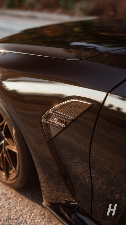 Performance V1 Carbon Fiber Front Fender Trim - G80 M3