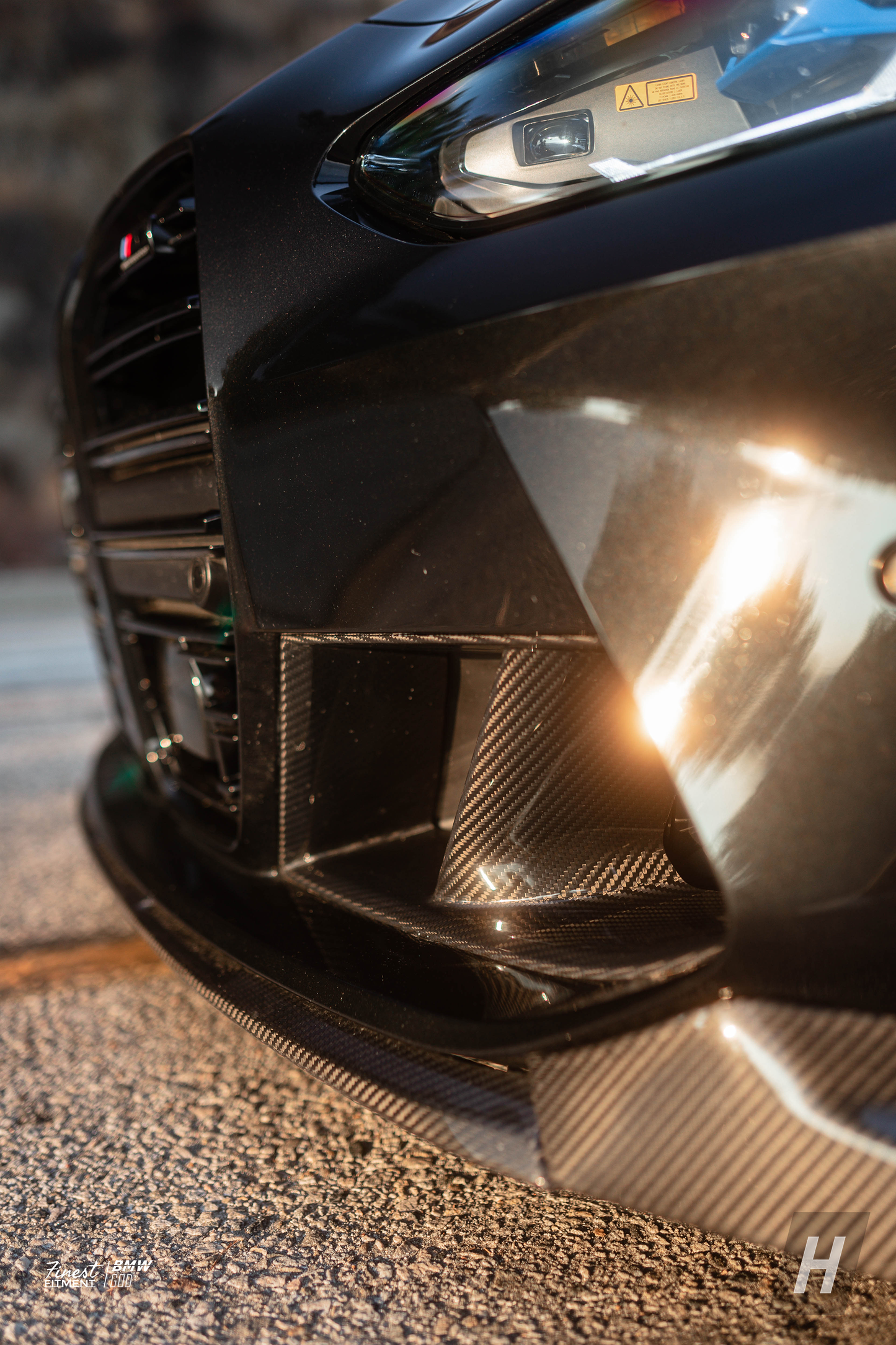 Performance V1 3-Piece Carbon Fiber Front Lip - G80 M3 | G82 / G83 M4