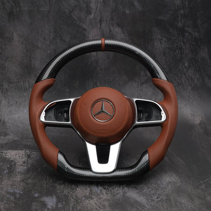 2018+ Mercedes Benz C / CLA / CLS / E / G / GLA / GLE / S Class Non-AMG  Custom Steering Wheel by Exclusive Steering