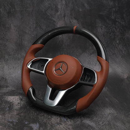 2018+ Mercedes Benz C / CLA / CLS / E / G / GLA / GLE / S Class Non-AMG  Custom Steering Wheel by Exclusive Steering