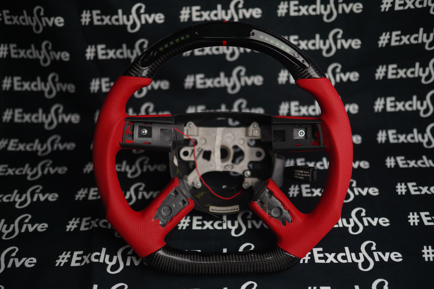 2008-2010 Dodge Challenger Custom Steering Wheel by Exclusive Steering