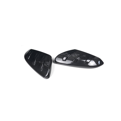 JDMuscle [17-21 FK8 Type R] Tanso Carbon Fiber MU Style Side Mirror Covers | JDM-FK8-MC1