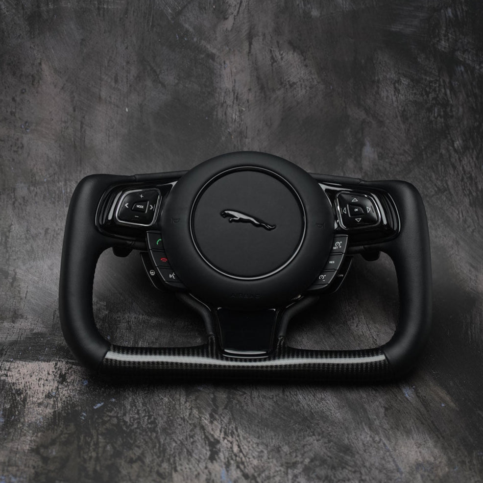 2010-2015 Jaguar XF XJ Custom Steering Wheel by Exclusive Steering