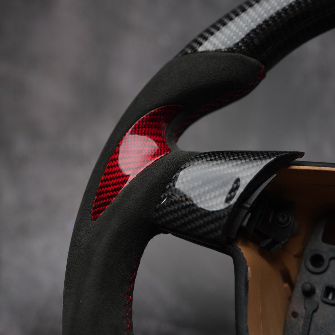 2004-2008 Porsche 911 / Boxster / Cayman  |   Custom Steering Wheel by Exclusive Steering