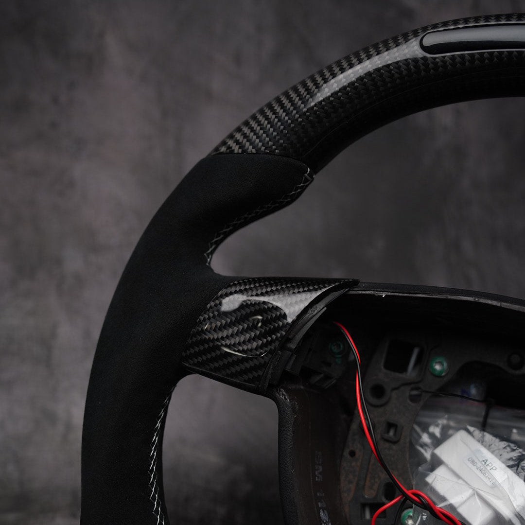 2004-2008 Porsche 911 / Boxster / Cayman  |   Custom Steering Wheel by Exclusive Steering