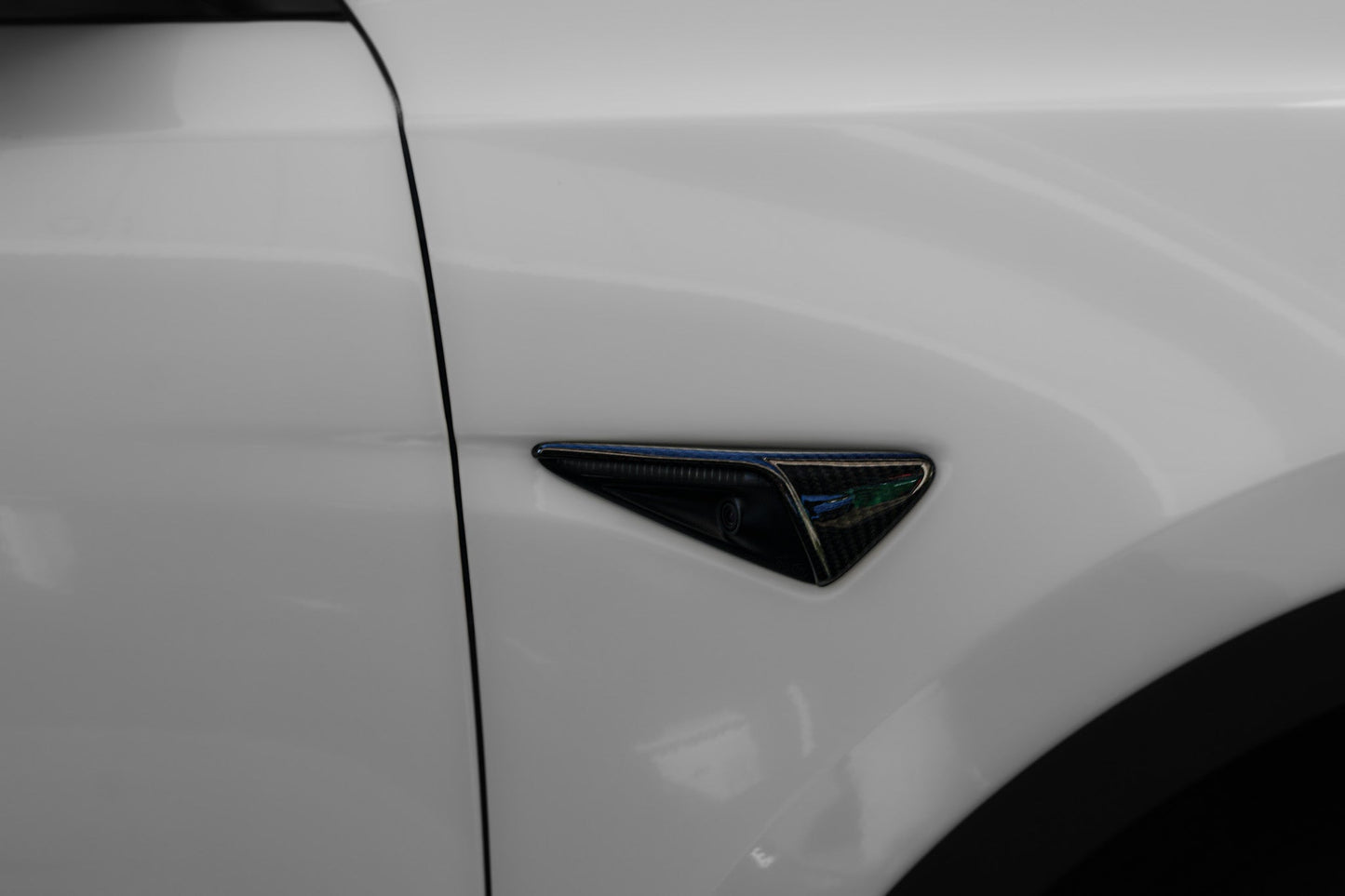 TESLA MODEL 3 HIGHLAND / Y JUNIPER HW4.0 REAL CARBON FIBER SIDE CAMERA / TURN SIGNAL COVERS IN MATTE & GLOSS