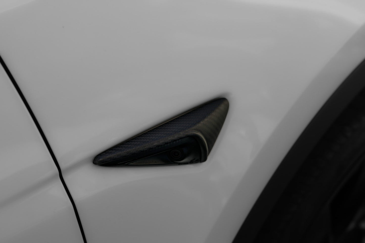 TESLA MODEL 3 HIGHLAND / Y JUNIPER HW4.0 REAL CARBON FIBER SIDE CAMERA / TURN SIGNAL COVERS IN MATTE & GLOSS